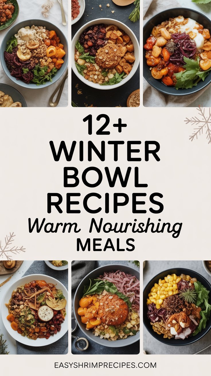 12+ Winter Bowl Recipes Warm Nourishing Meals