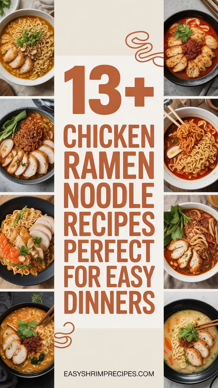 13+ Chicken Ramen Noodle Recipes Perfect For Easy Dinners