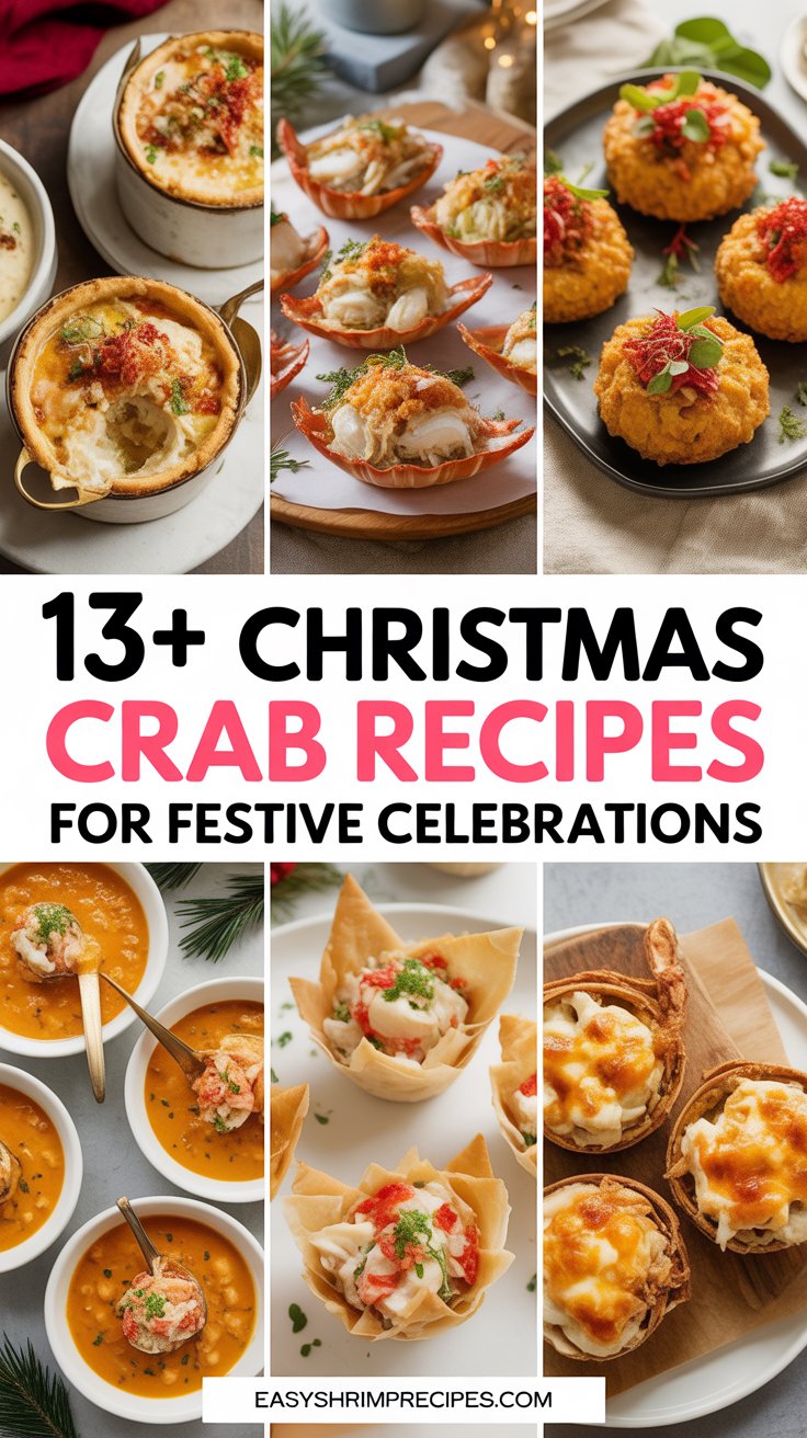 13+ Christmas Crab Recipes for Festive Celebrations