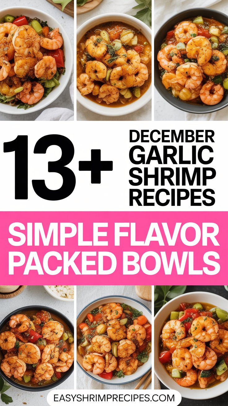 13+ December Garlic Shrimp Recipes Simple Flavor Packed Bowls
