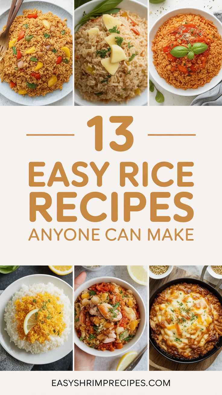 13+ Easy Rice Recipes Anyone Can Make