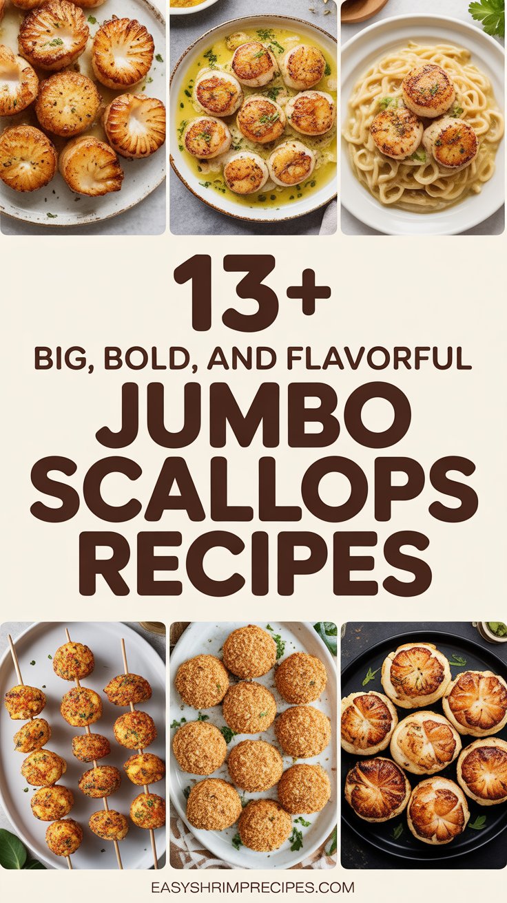 13+ Jumbo Scallops Recipes Big, Bold, And Flavorful