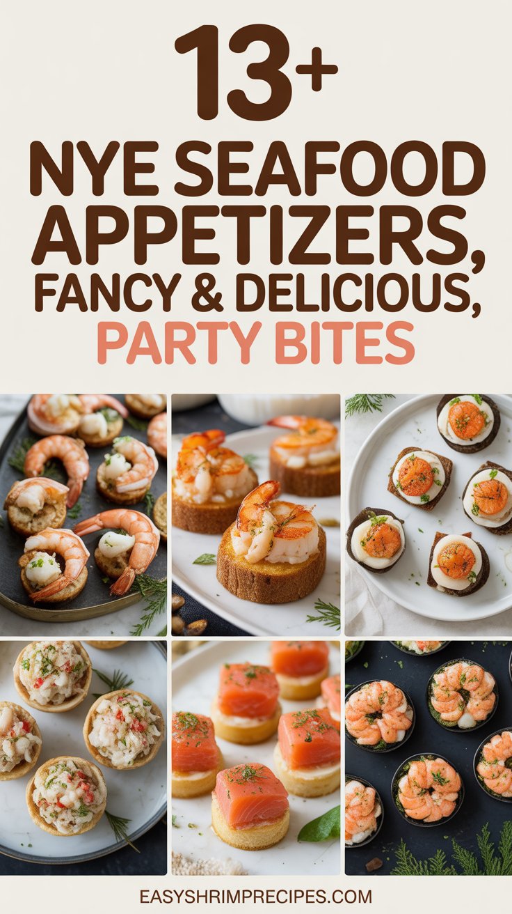 13+ Nye Seafood Appetizers Fancy Delicious Party Bites
