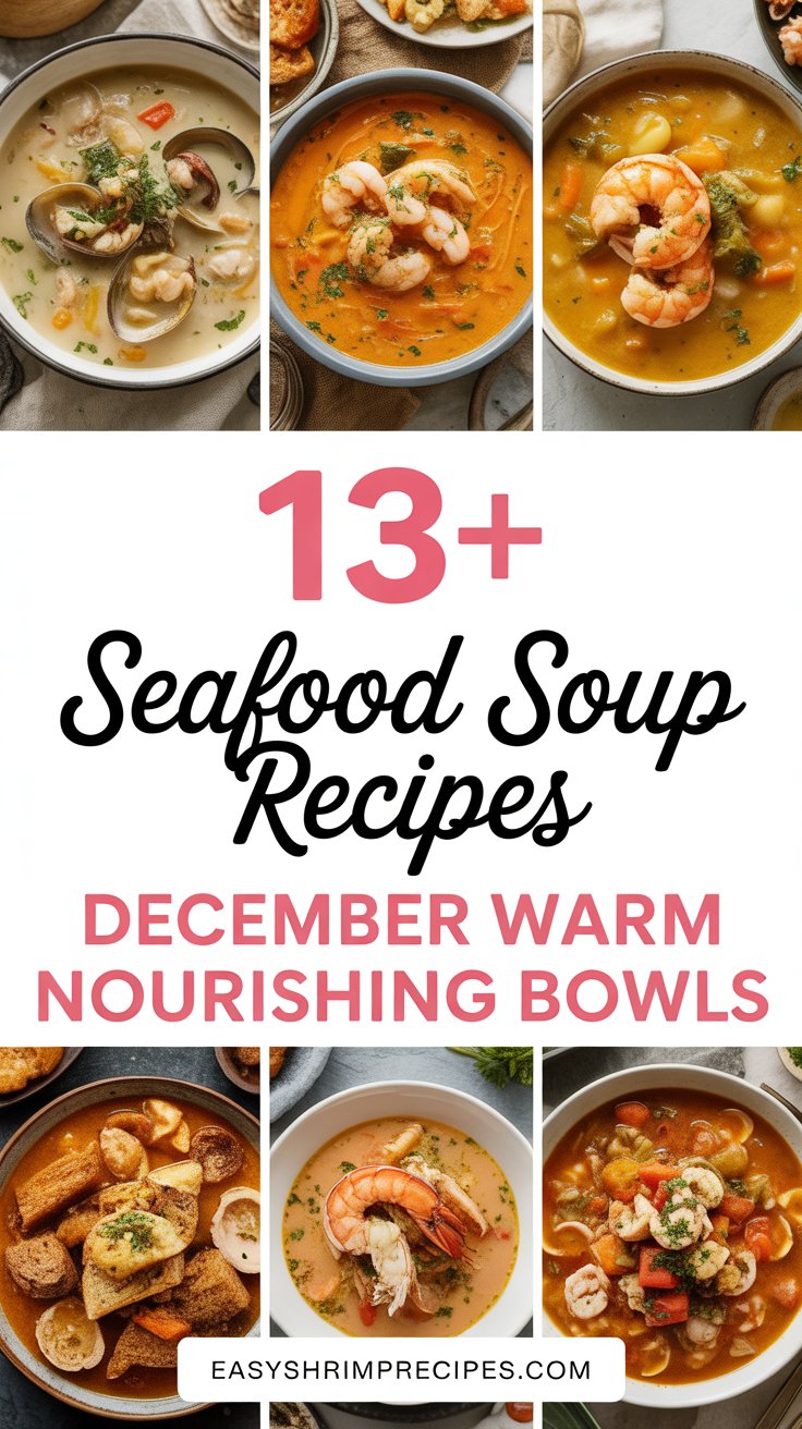 13+ Seafood Soup Recipes December Warm Nourishing Bowls