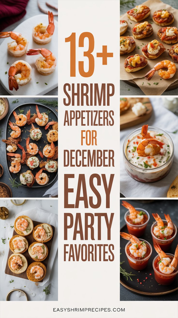 13+ Shrimp Appetizers For December Easy Party Favorites