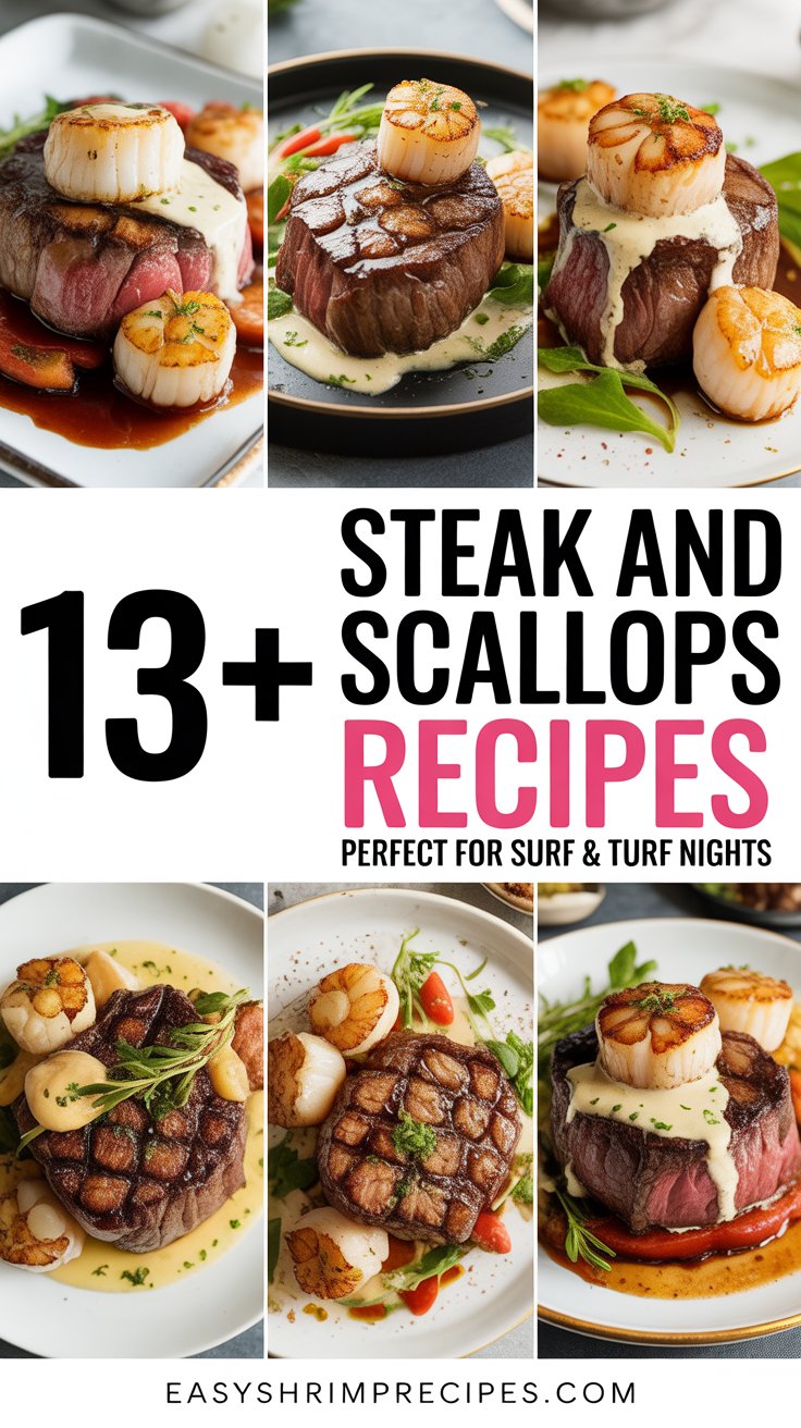13+ Steak And Scallops Recipes Perfect For Surf & Turf Nights