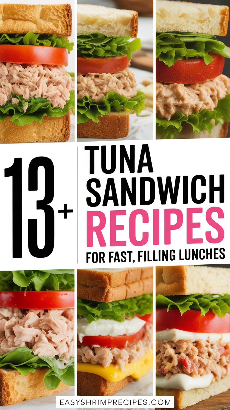 13+ Tuna Sandwich Recipes for Fast, Filling Lunches