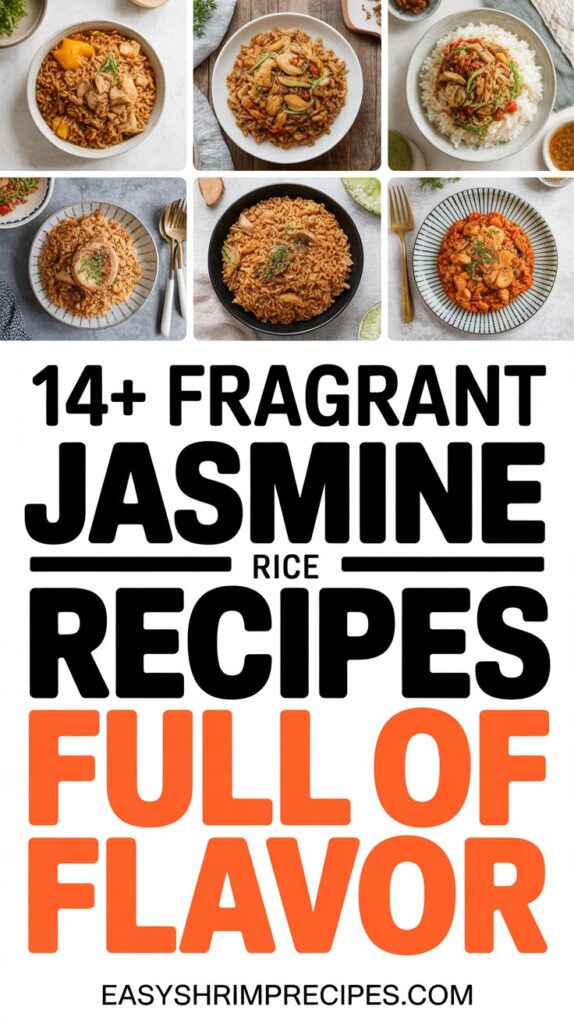 14+ Fragrant Jasmine Rice Recipes Full of Flavor