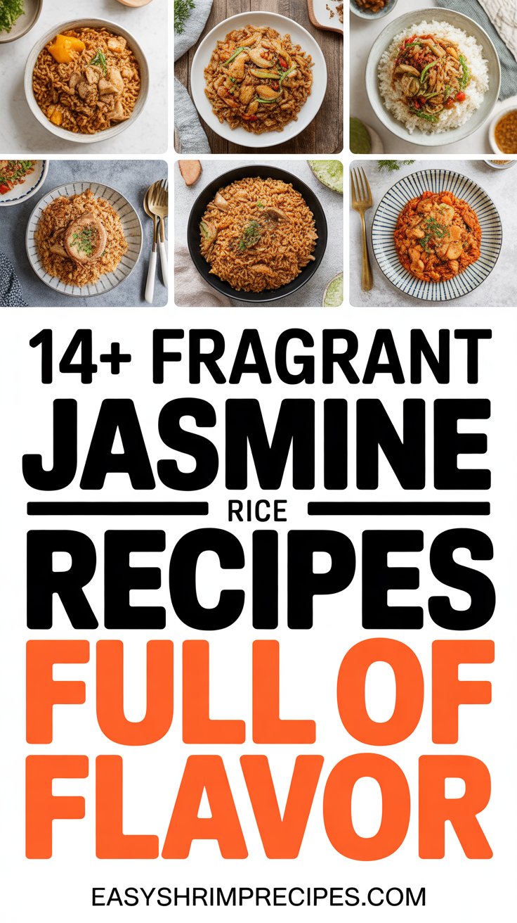 14+ Fragrant Jasmine Rice Recipes Full of Flavor
