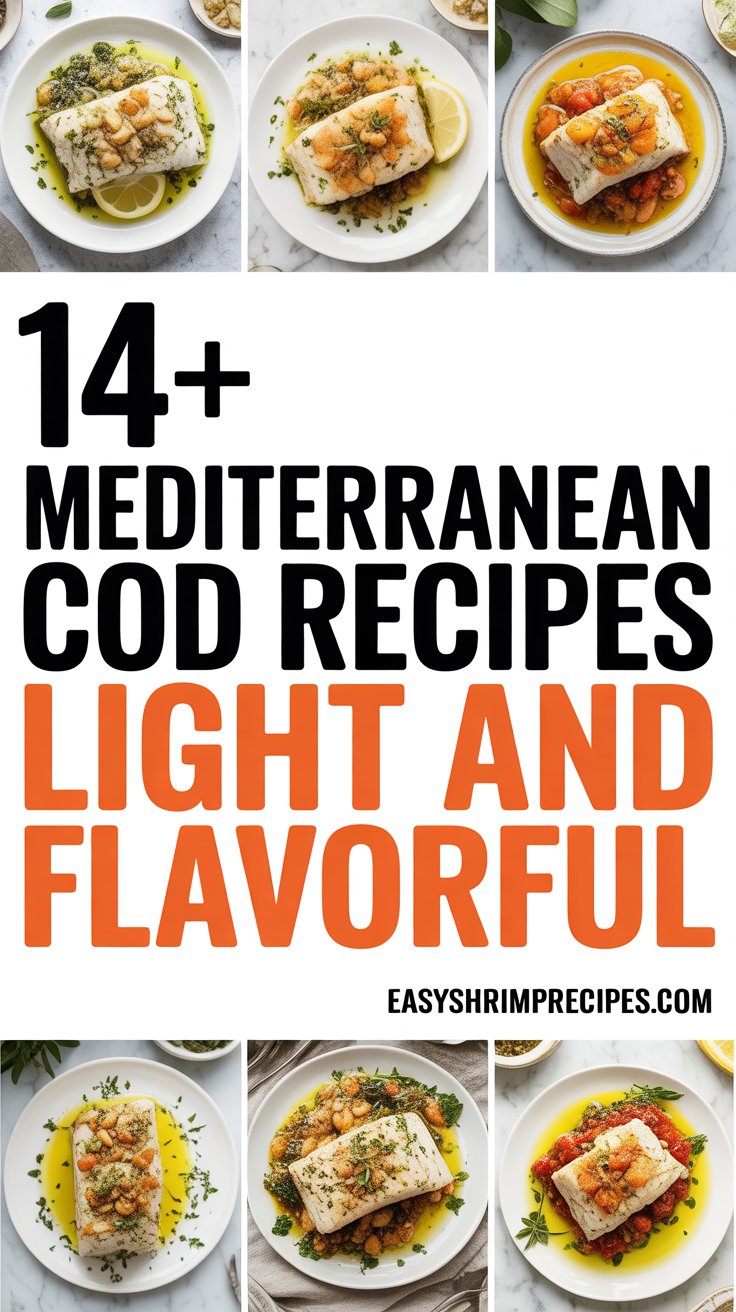 14+ Mediterranean Cod Recipes Light & Flavorful