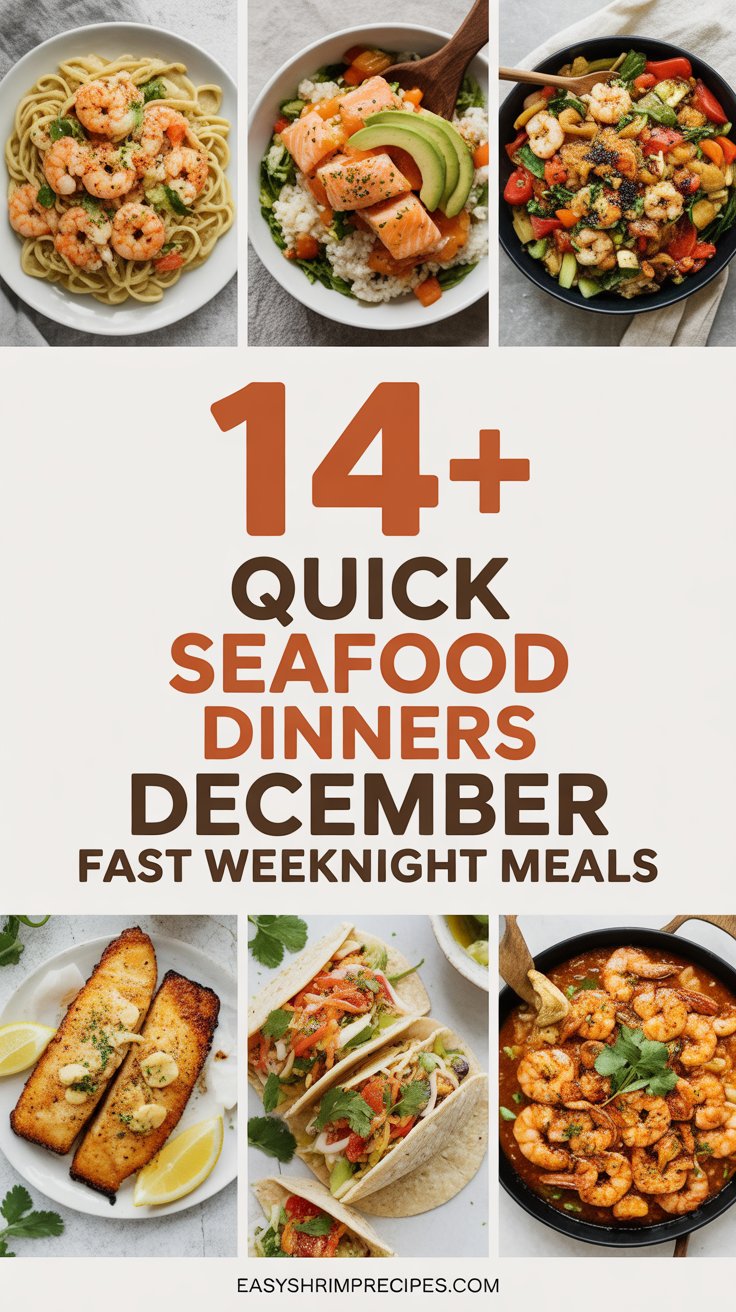 14+ Quick Seafood Dinners December Fast Weeknight Meals