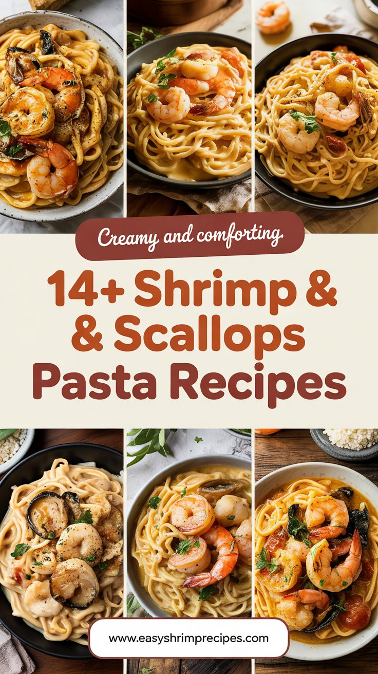 14+ Shrimp and Scallops Pasta Recipes Creamy And Comforting