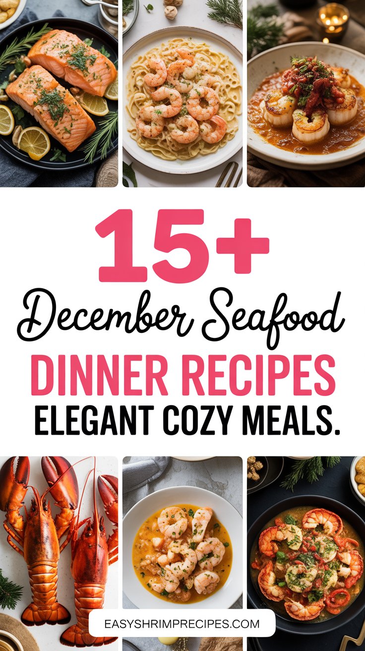 15+ December Seafood Dinner Recipes Elegant Cozy Meals