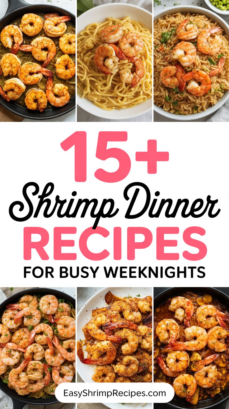 15+ Shrimp Dinner Recipes for Busy Weeknights