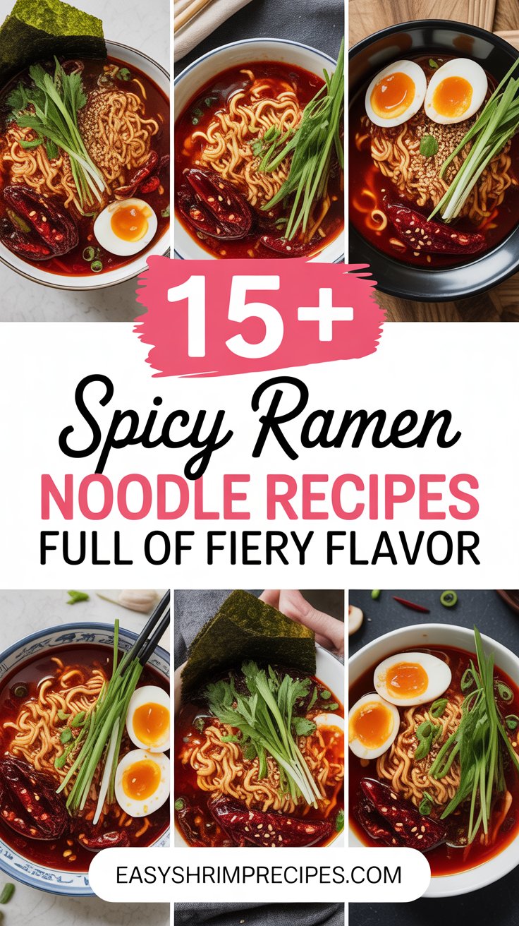 15+ Spicy Ramen Noodle Recipes Full Of Fiery Flavor