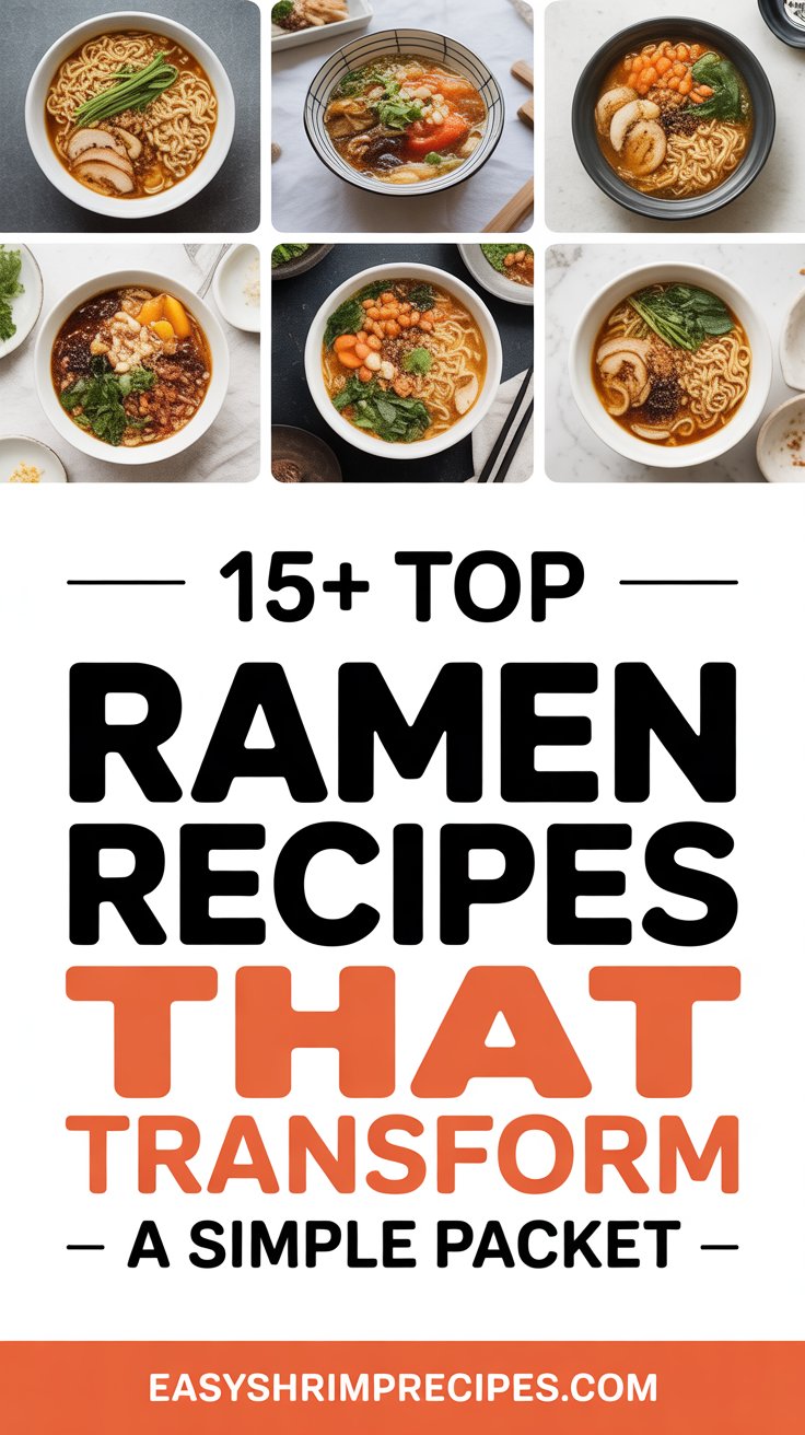 15+ Top Ramen Recipes That Transform A Simple Packet