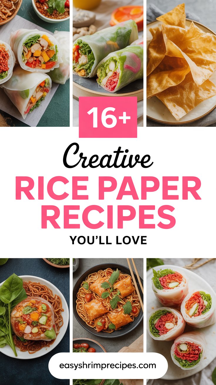 16+ Creative Rice Paper Recipes You’ll Love