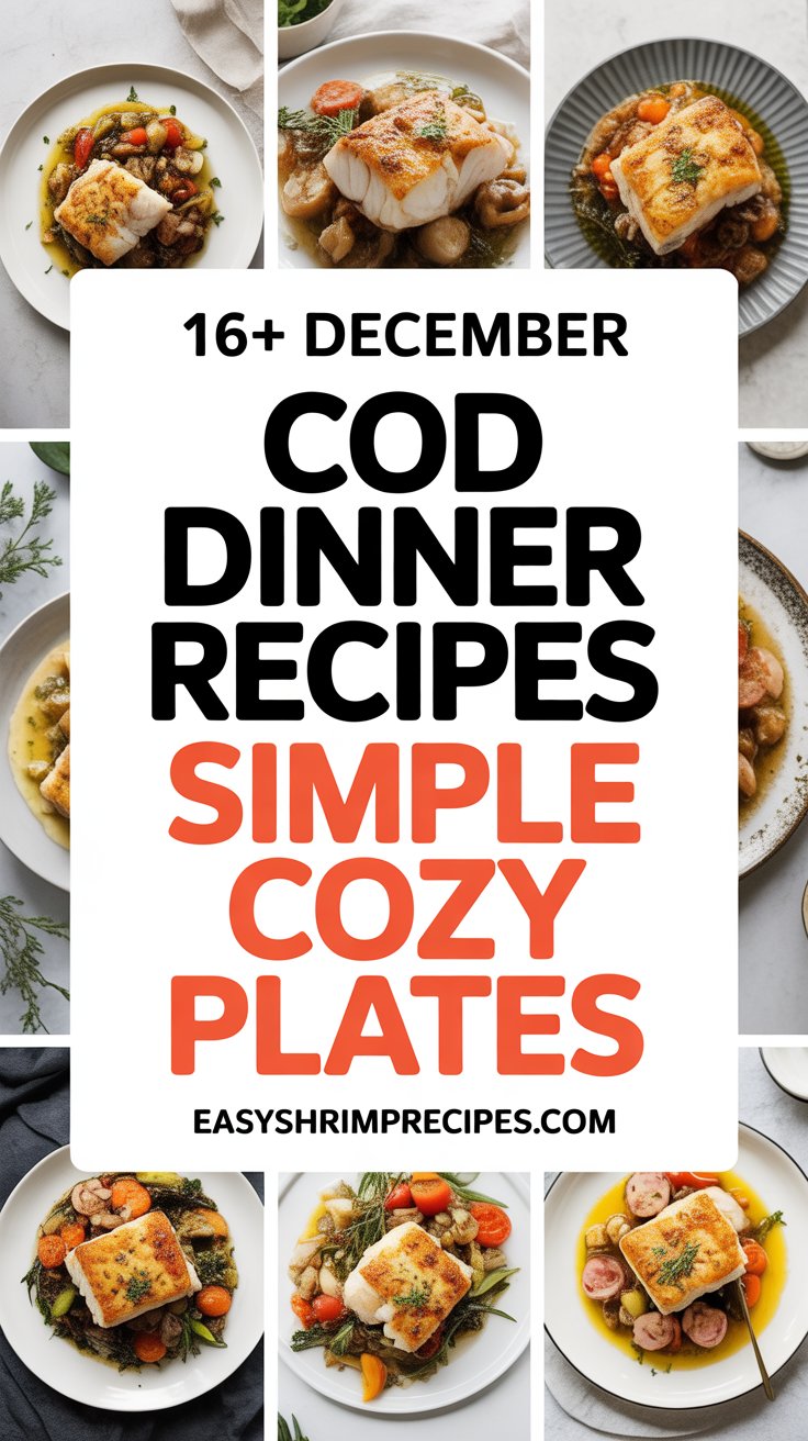 16+ December Cod Dinner Recipes Simple Cozy Plates