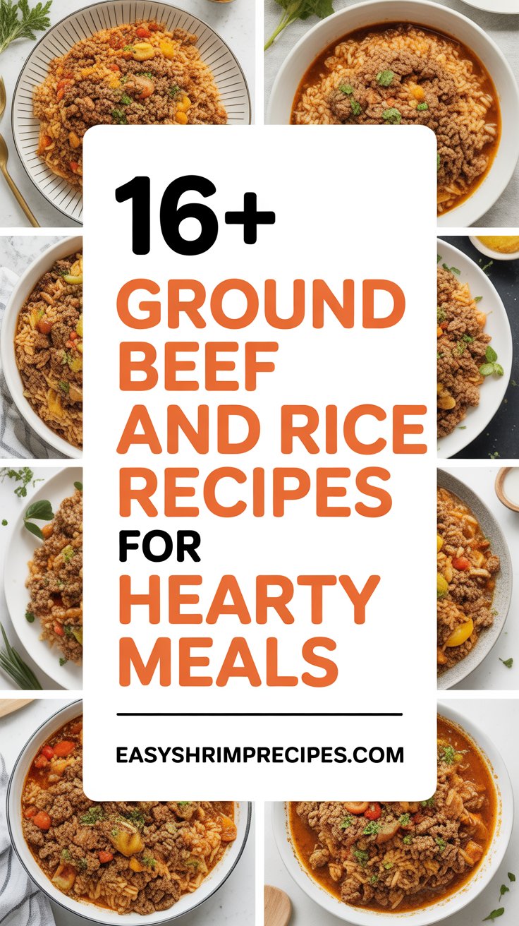 16+ Ground Beef and Rice Recipes for Hearty Meals