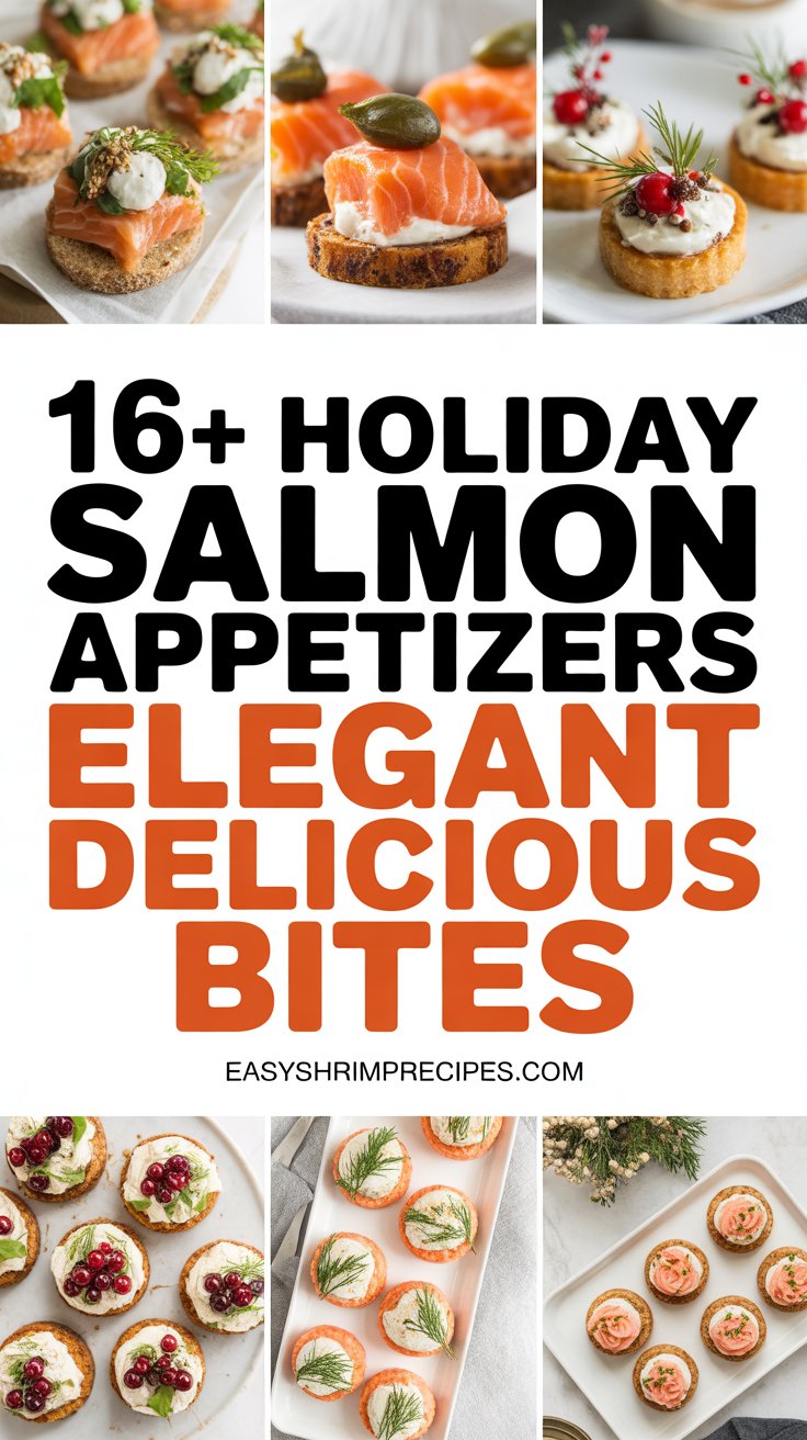 16+ Holiday Salmon Appetizers Elegant Delicious Bites