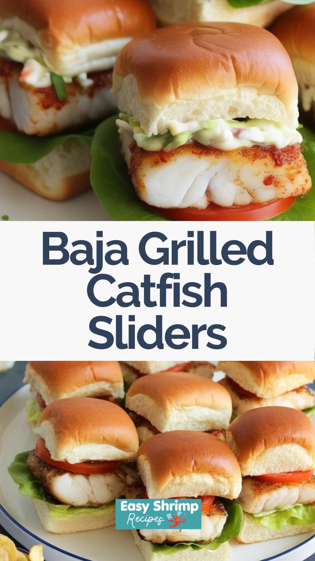 Baja Grilled Catfish Sliders