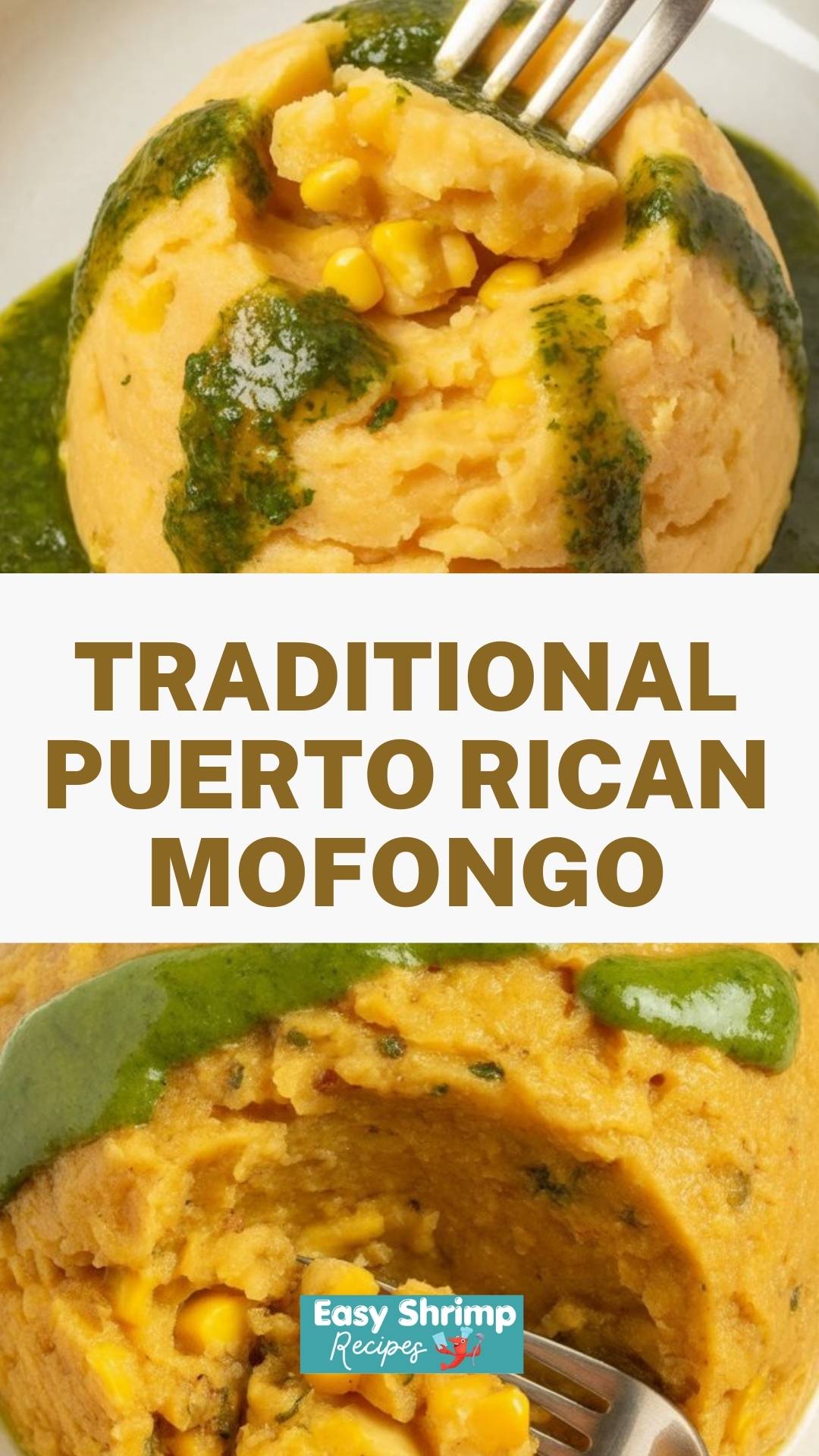 Traditional Puerto Rican Mofongo