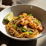 Asian Shrimp Garlic Noodles