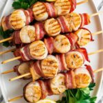 best Grilled Bacon Wrapped Scallops