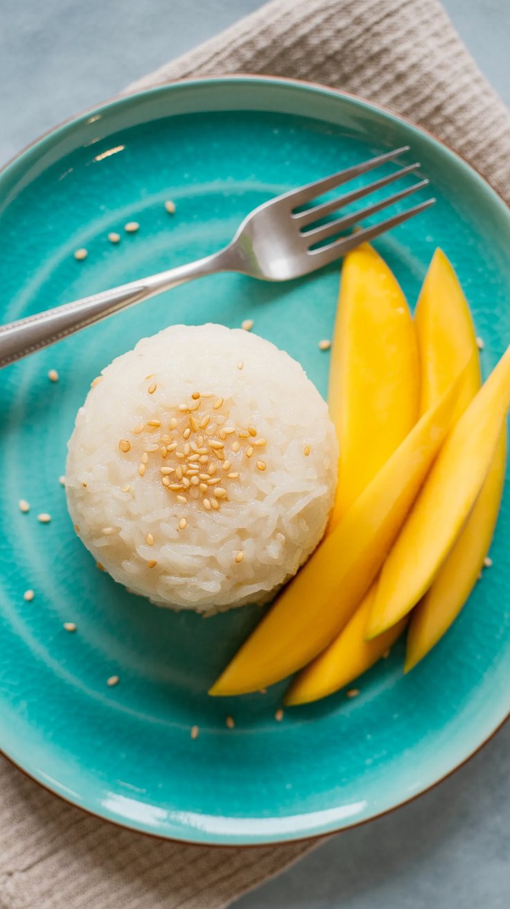 best Sweet Coconut Sticky Rice with Mango