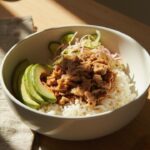 Canned Tuna Rice Bowl