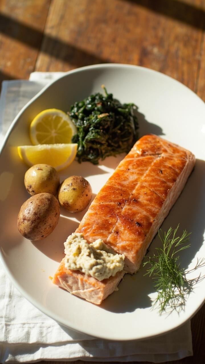 Crab Stuffed Salmon Recipe