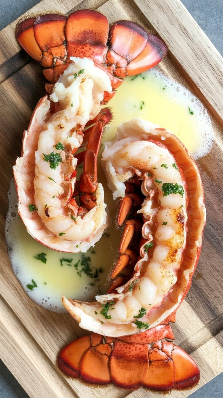 easy Baked Garlic Butter Lobster Tails