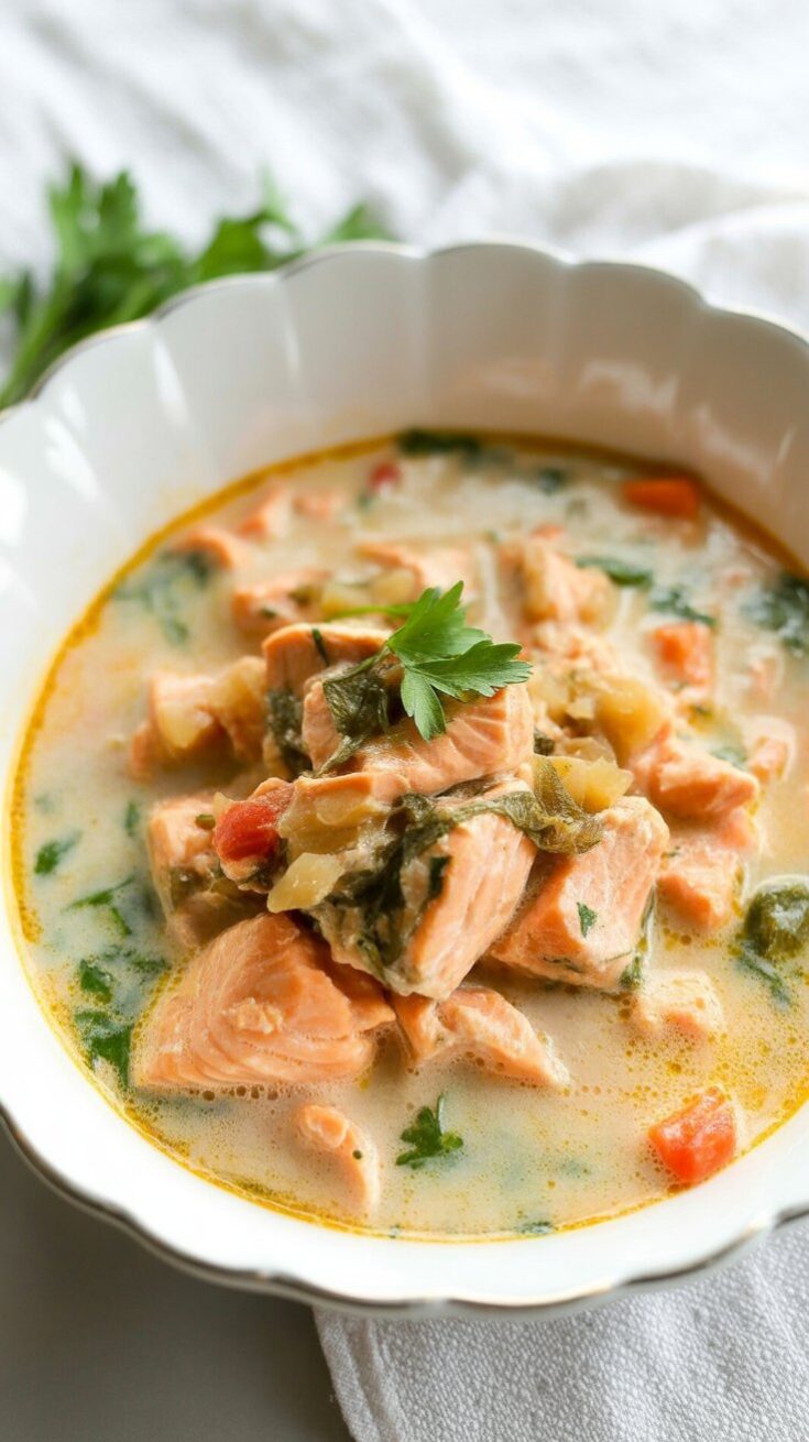 easy Brazilian Salmon Stew (Moqueca)