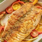 easy Easy Baked Fish with Garlic and Basil