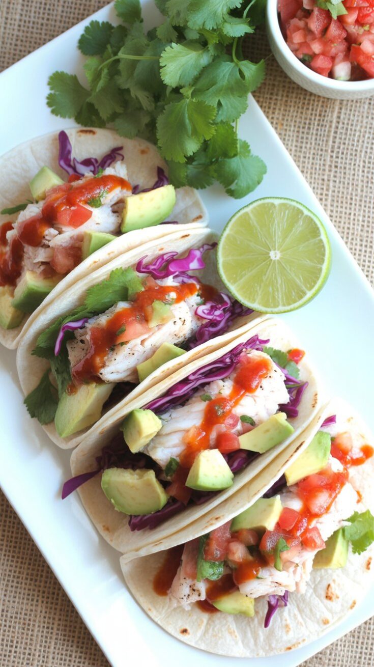 easy Grilled Mahi Mahi Fish Tacos