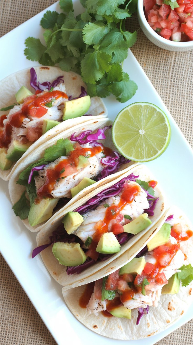 easy Grilled Mahi Mahi Fish Tacos