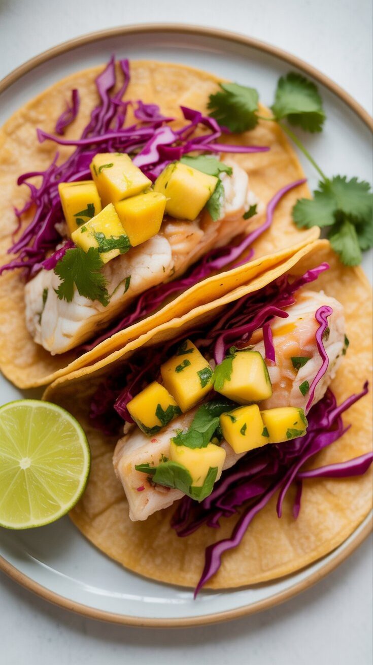 easy Halibut Fish Tacos