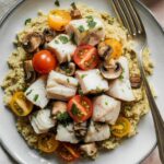 easy Mediterranean Baked Black Cod