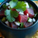 easy Mexican Albacore Tuna Ceviche