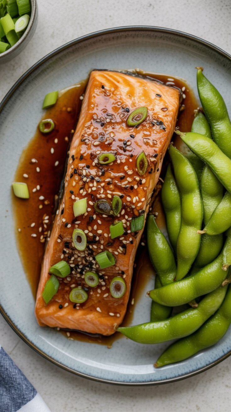 easy Miso Glazed Salmon