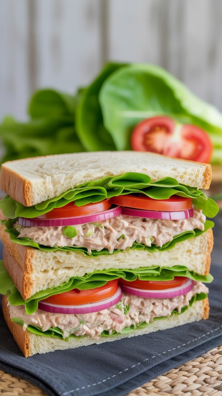 easy Panera Bread Tuna Salad Sandwich