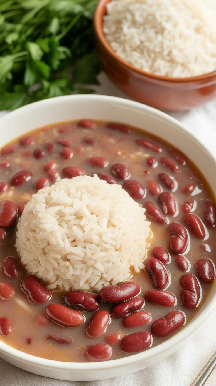 easy Popeyes Red Beans and Rice