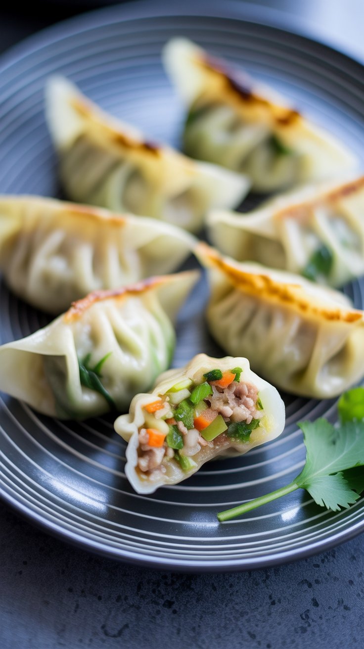 easy Shrimp dumplings (saeu mandu)