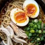 easy Spicy Chicken Ramen noodles