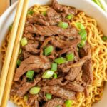 easy Spicy Steak Ramen Noodles