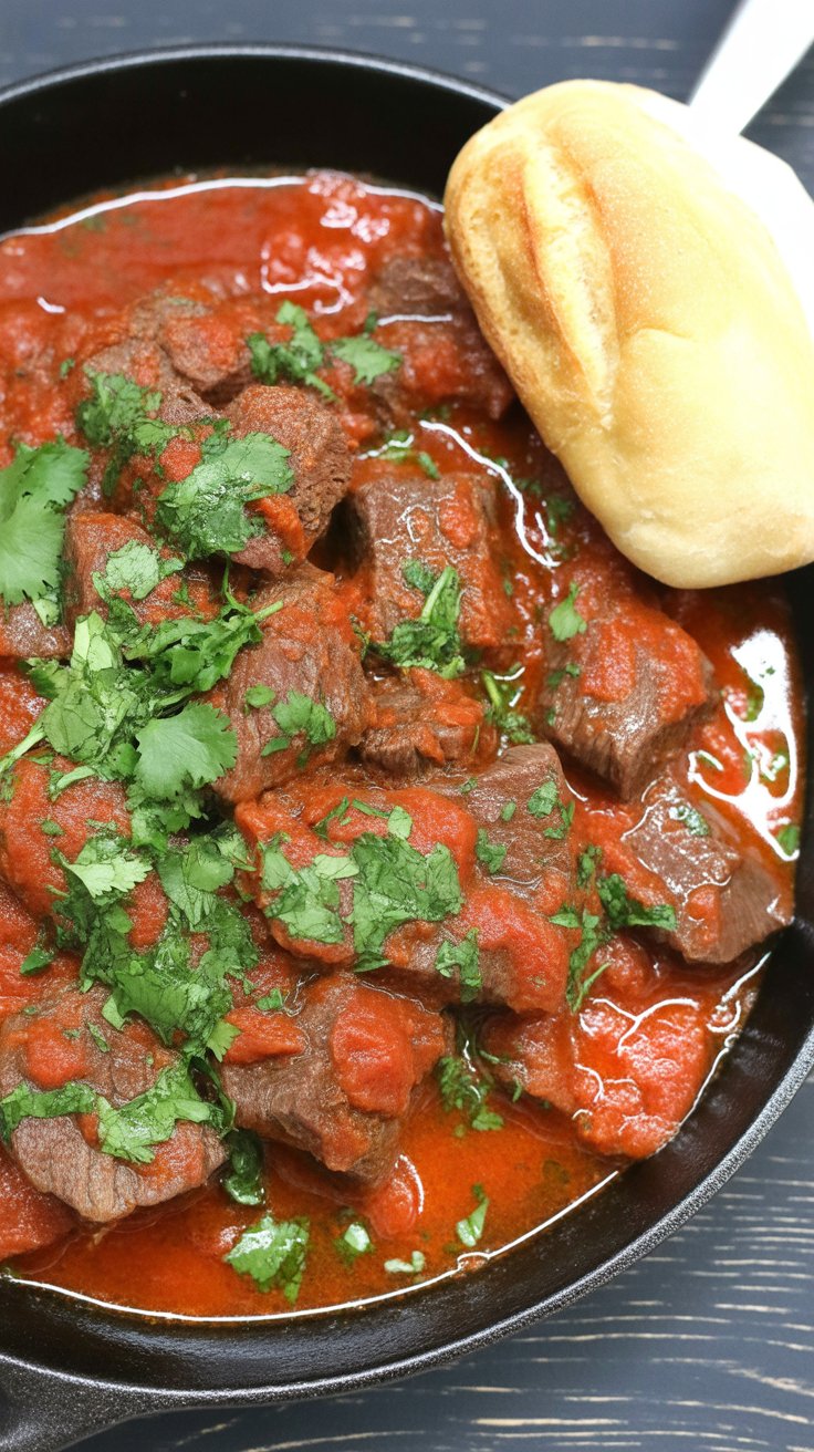 easy Steak Pizzaiola