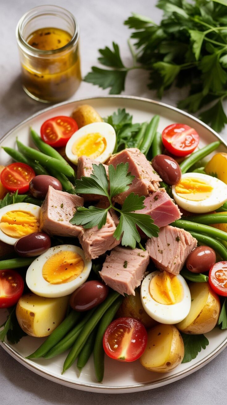 easy Tuna Nicoise Salad