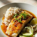 Honey Asian Baked Cod