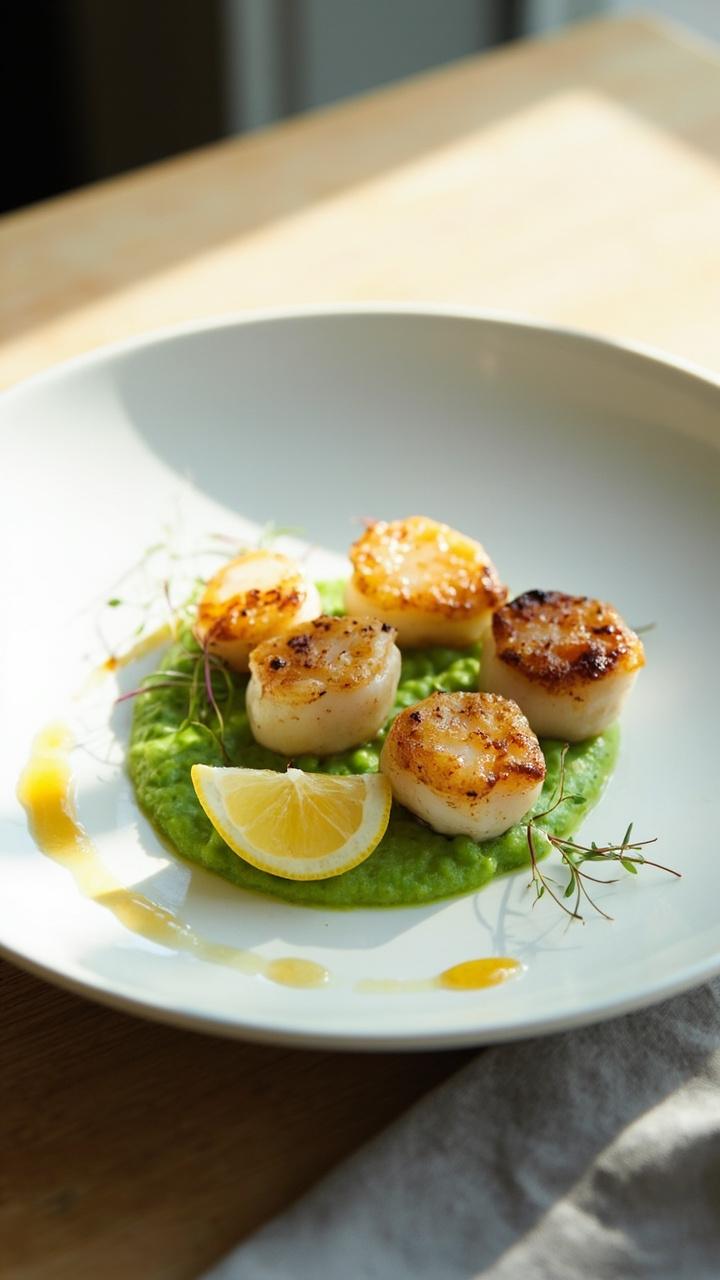 Seared Hokkaido Scallops