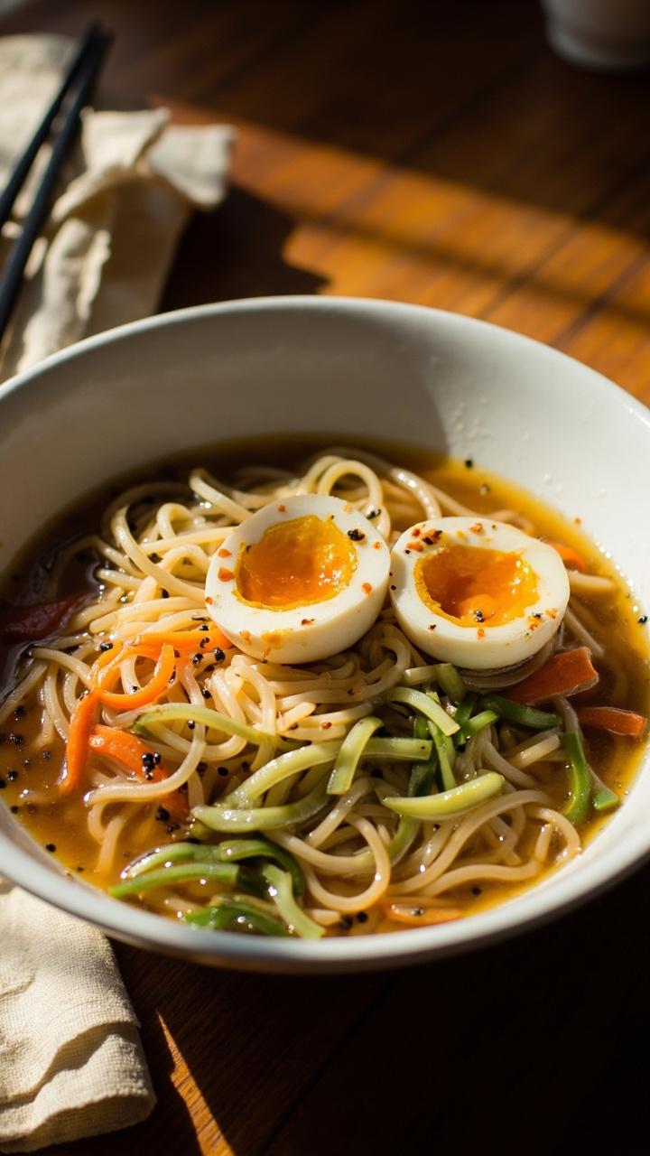 10 Minute Hiyashi Ramen (Cold Noodle Soup)